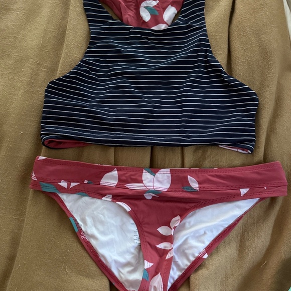 Carve Bikini - Navy and Rust - Picture 4 of 5